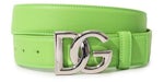 Dolce & Gabbana DG Logo Ceinture Vert