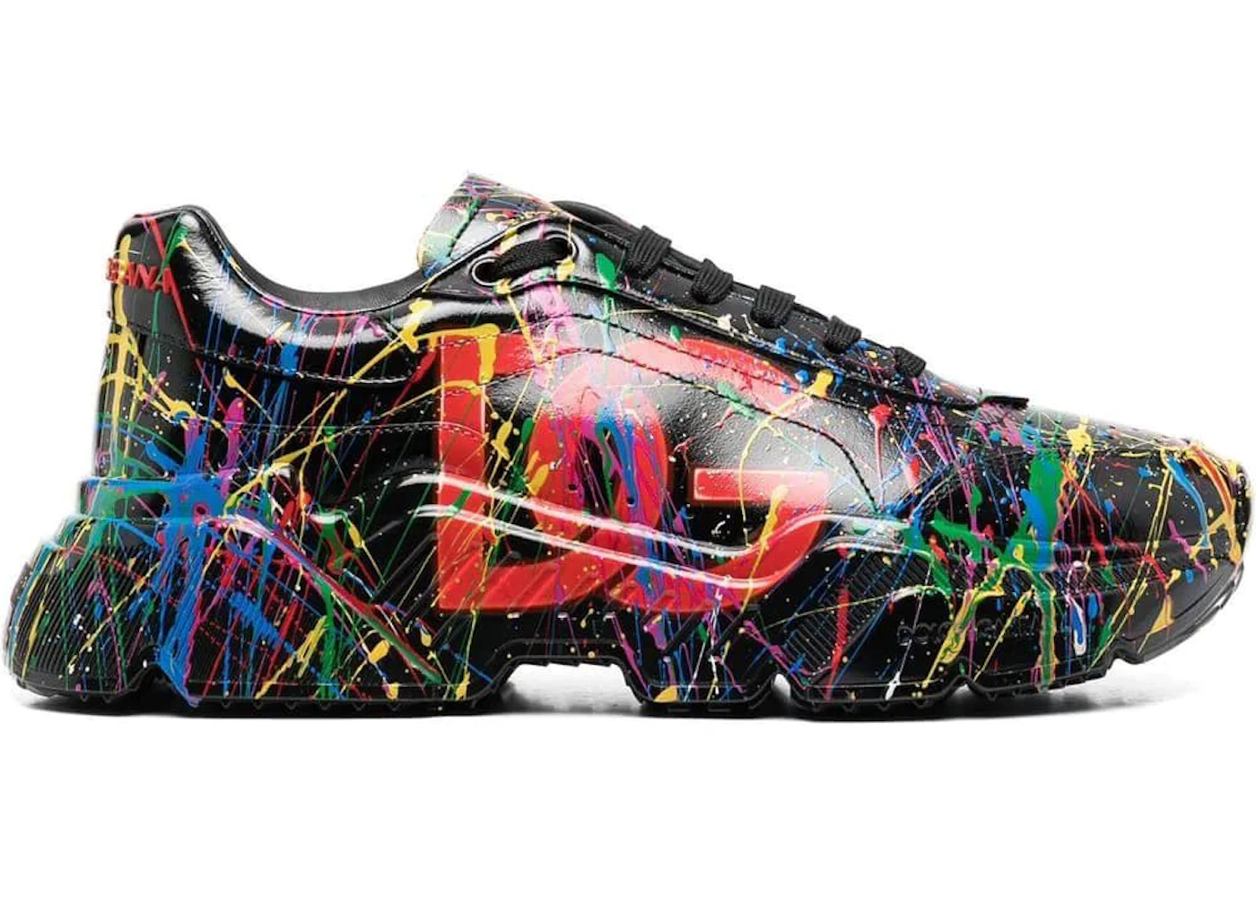 Dolce and gabbana painted sneakers Clearance