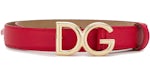 Dolce & Gabbana DG Logo Ceinture Rouge