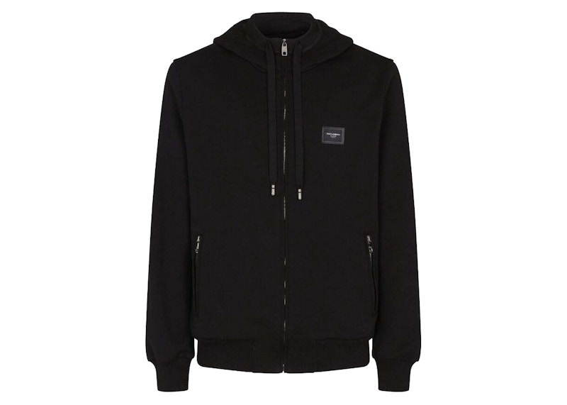 Dolce and gabbana zip best sale up hoodie