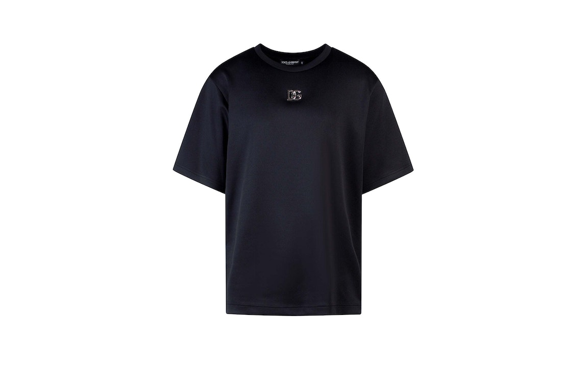 Pre-owned Dolce & Gabbana Man Jersey T-shirt Black