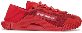 Dolce & Gabbana NS1 Low Top Red Lace (Women's)