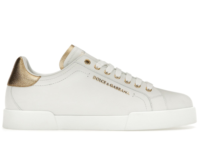 【関税＆送料込み】Dolce & Gabbana 'Portofino Light' White Dolce & Gabbana Portofino Light lace-up Sneakers | White