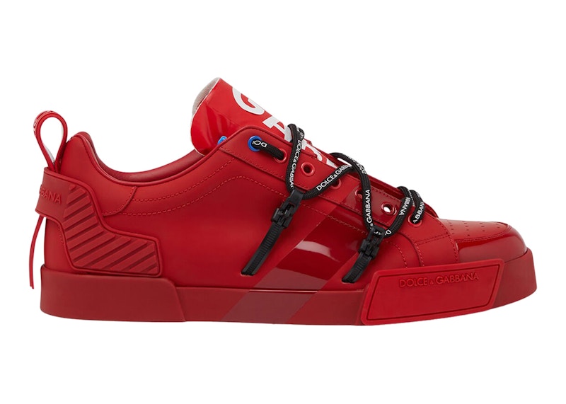 Dolce and clearance gabbana red shoes