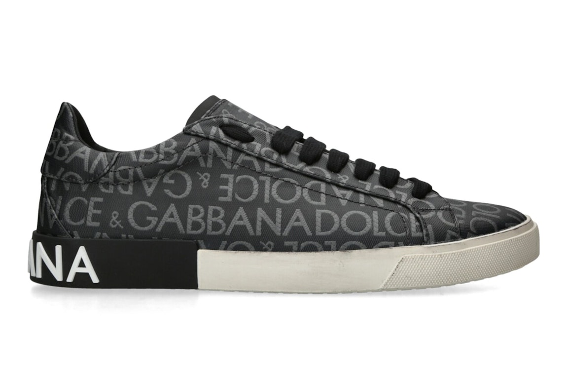 Pre-owned Dolce & Gabbana Dolce＆gabbana Portofino Vintage Black Grey In Black/grey