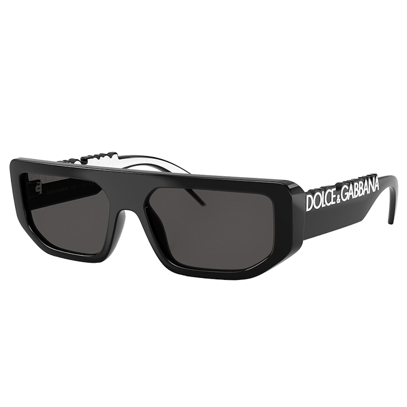 Dolce & Gabbana Rectangle Sunglasses Black (DG_6203_501/87_56mm
