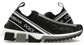 Dolce & Gabbana Sorrento Slip On Black Crystal (Women's)