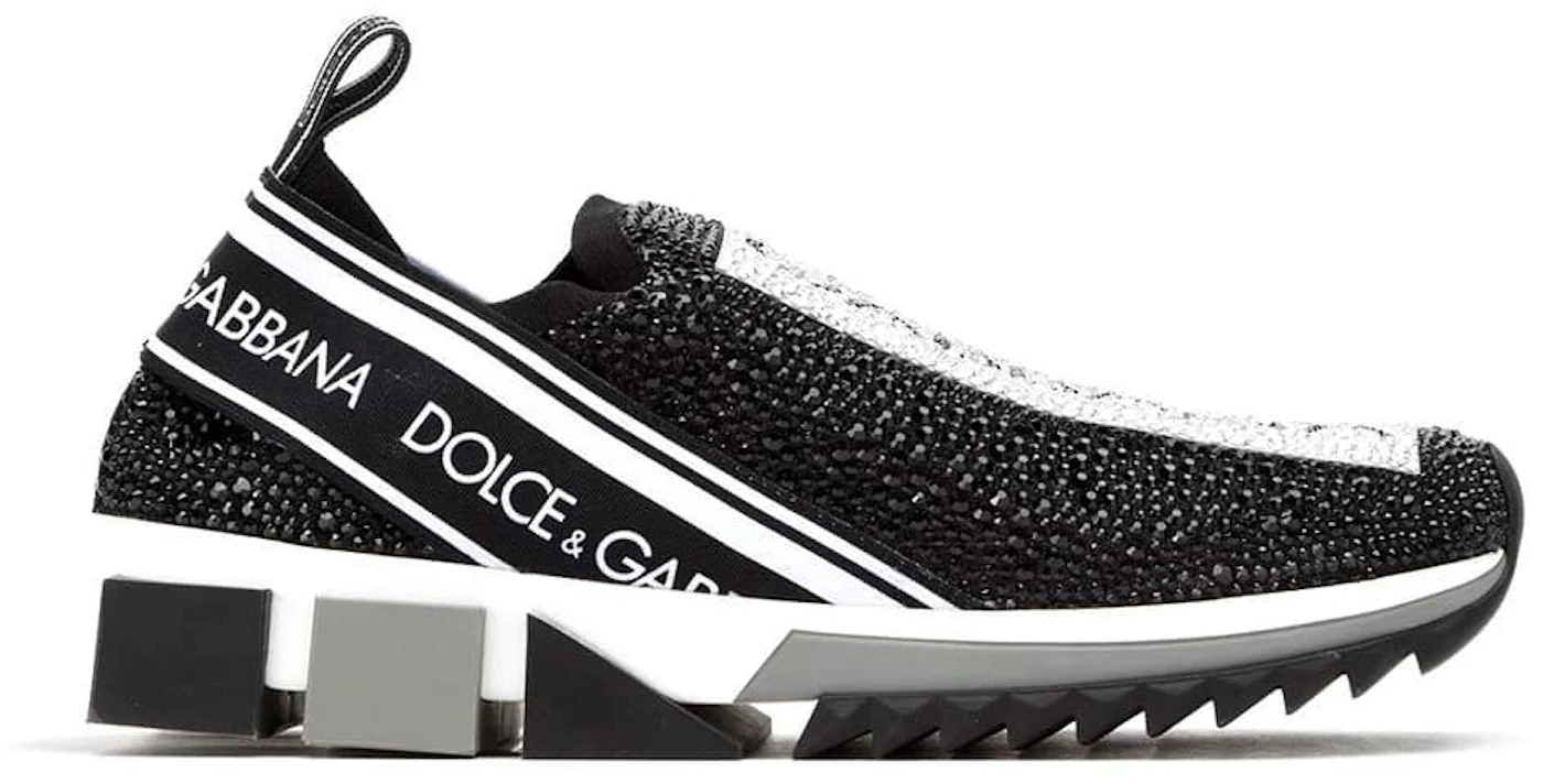 Dolce & Gabbana Sorrento Slip On Black Crystal (Women's) - CK1644AZ1448S574  - US