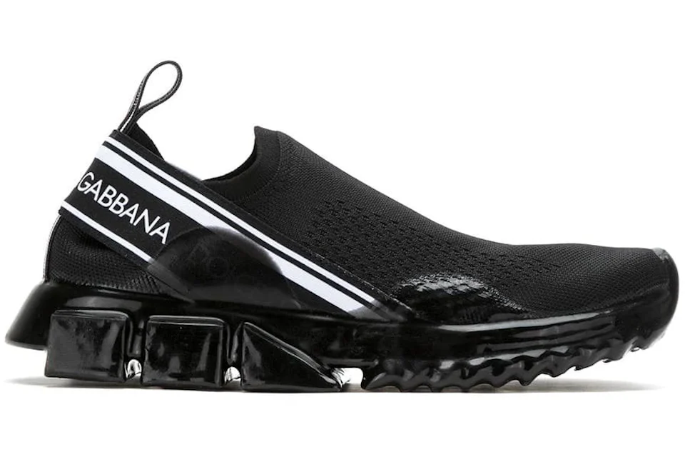 Dolce & Gabbana Sorrento Slip On Black White (Women's) - CK1595AK267 - US