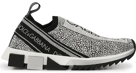 Dolce & Gabbana Sorrento Slip On Grey Crystal (Women's)
