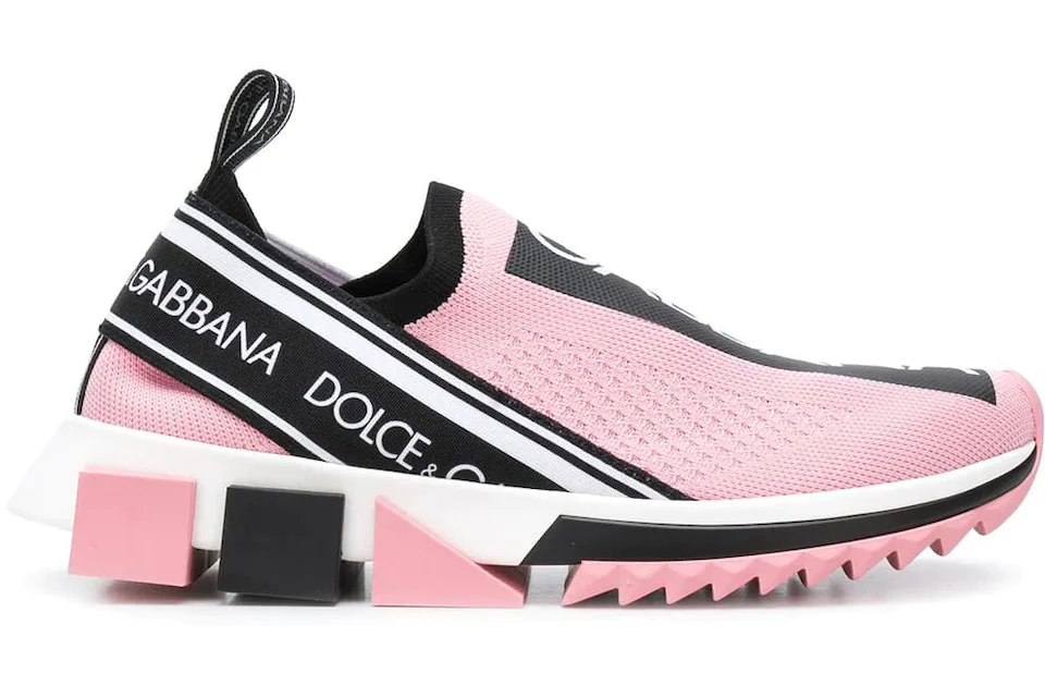 Dolce & Gabbana Sorrento Slip On Pink Black (Women's)