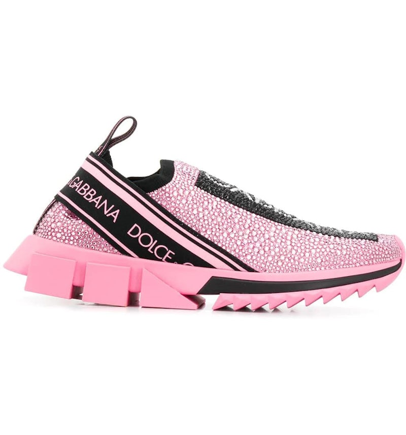 Crystal Dolce Gabbana Tenis Piedras Zapatos Casuales Tenis Dolce