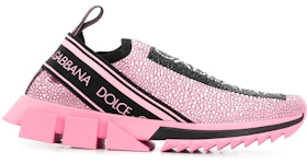 Dolce & Gabbana Sorrento Slip On Pink Crystal (W)