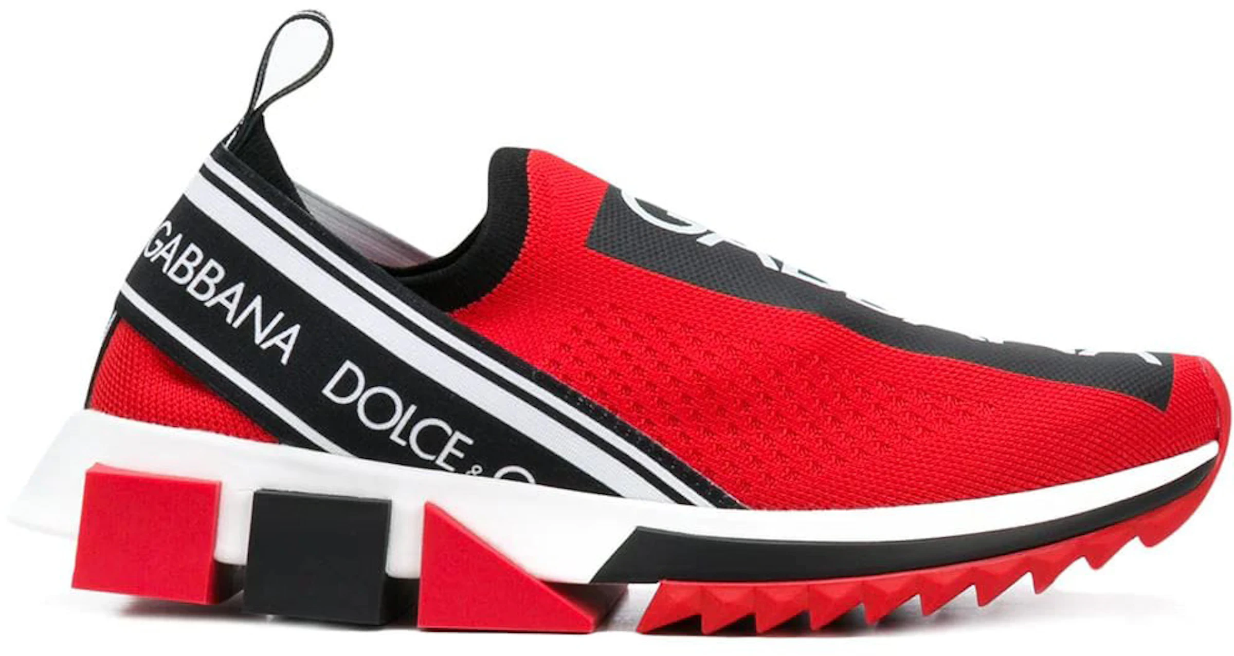 Top 30+ imagen dolce and gabbana red and black sneakers - Abzlocal.mx