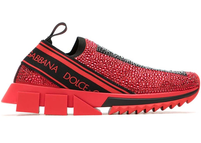 【VIP SALE】DOLCE&GABBANA SORRENTO ローズプリント スリッポン DOLCE-GABBANA-Slip-On-Sneaker-