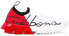 Dolce & Gabbana Sorrento Slip On Red White (Women's)