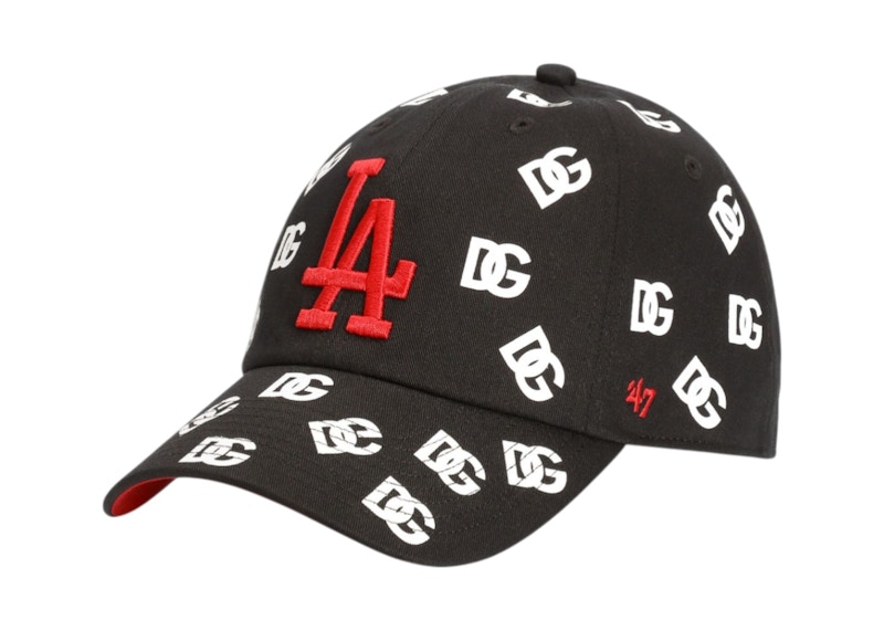 Dolce&Gabbana X ’47 ロサンゼルス・ドジャース キャップ　新品 Dolce & Gabbana x '47 Los Angeles Dodgers Logo-Print Baseball Cap
