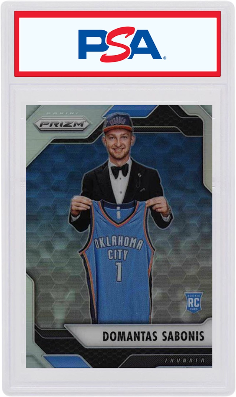 Domantas Sabonis 2016 Panini Prizm Rookie Silver #255 (PSA or BGS Graded)