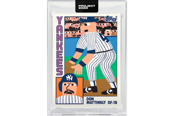 Don Mattingly 1984 Topps Project 2020 Keith Shore /1686 #13