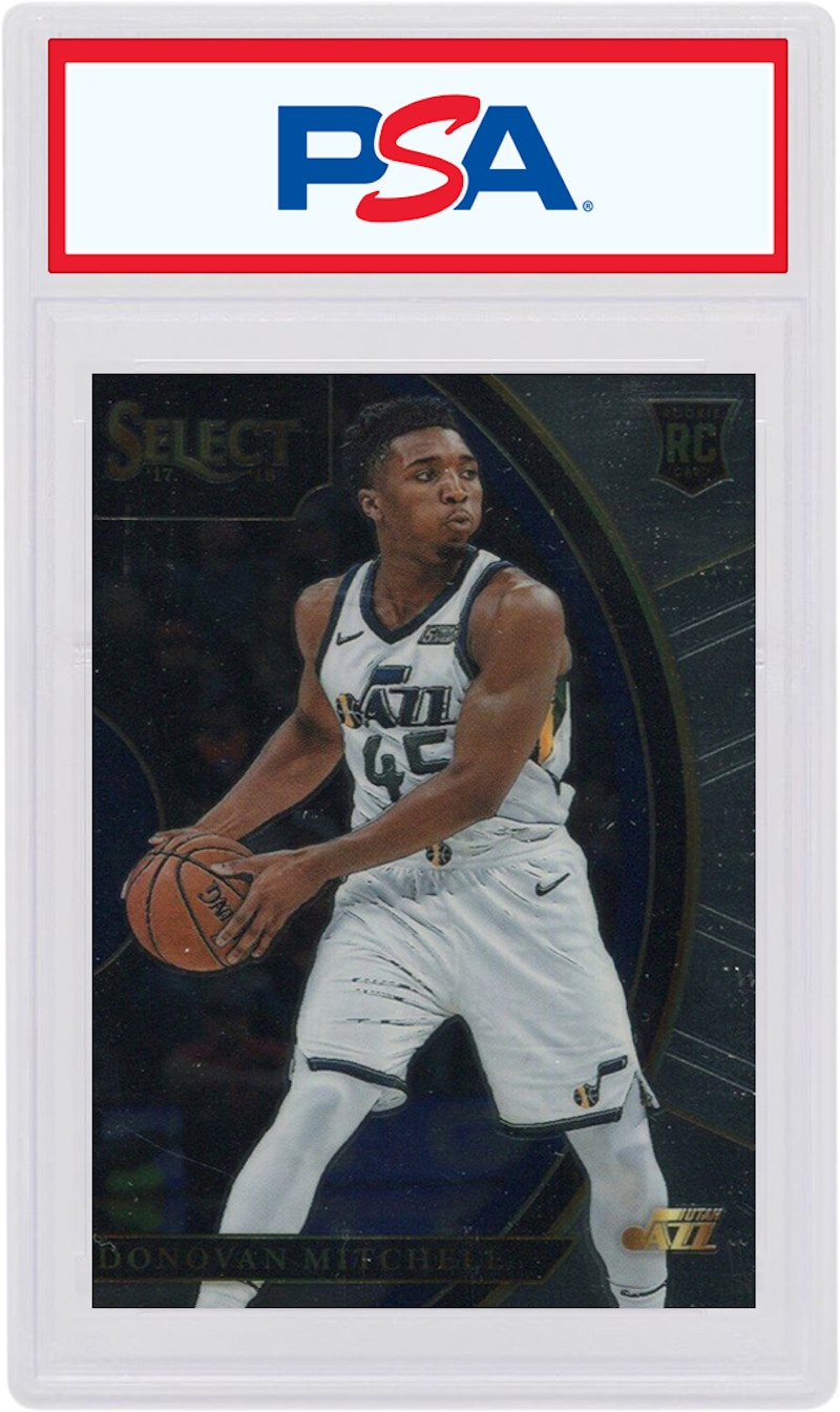Donovan Mitchell 2017 Panini Select Rookie #11 (PSA or BGS Graded)