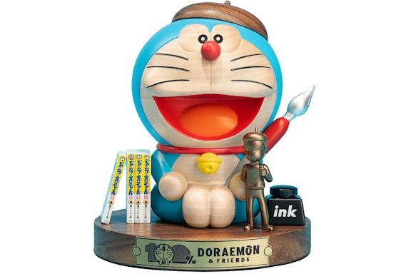 Escultura de madera de Doraemon y sus amigos 2024 (edición de 500 ejemplares)
