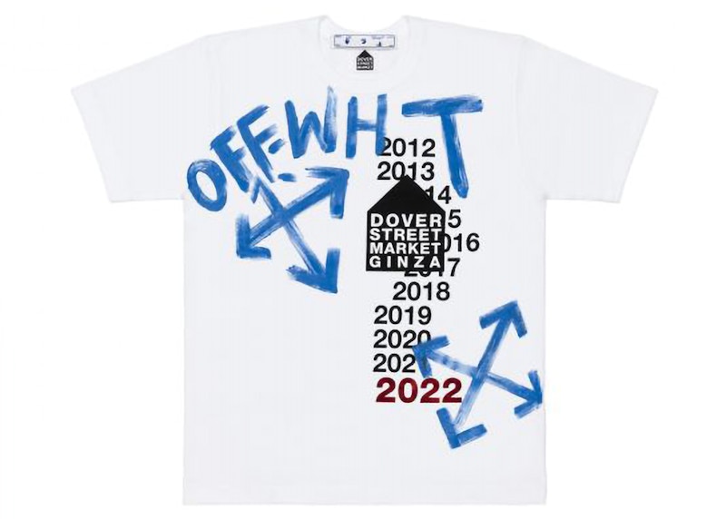 OFF-WHITE dover street market コラボパーカーバックアロープリントパーカー