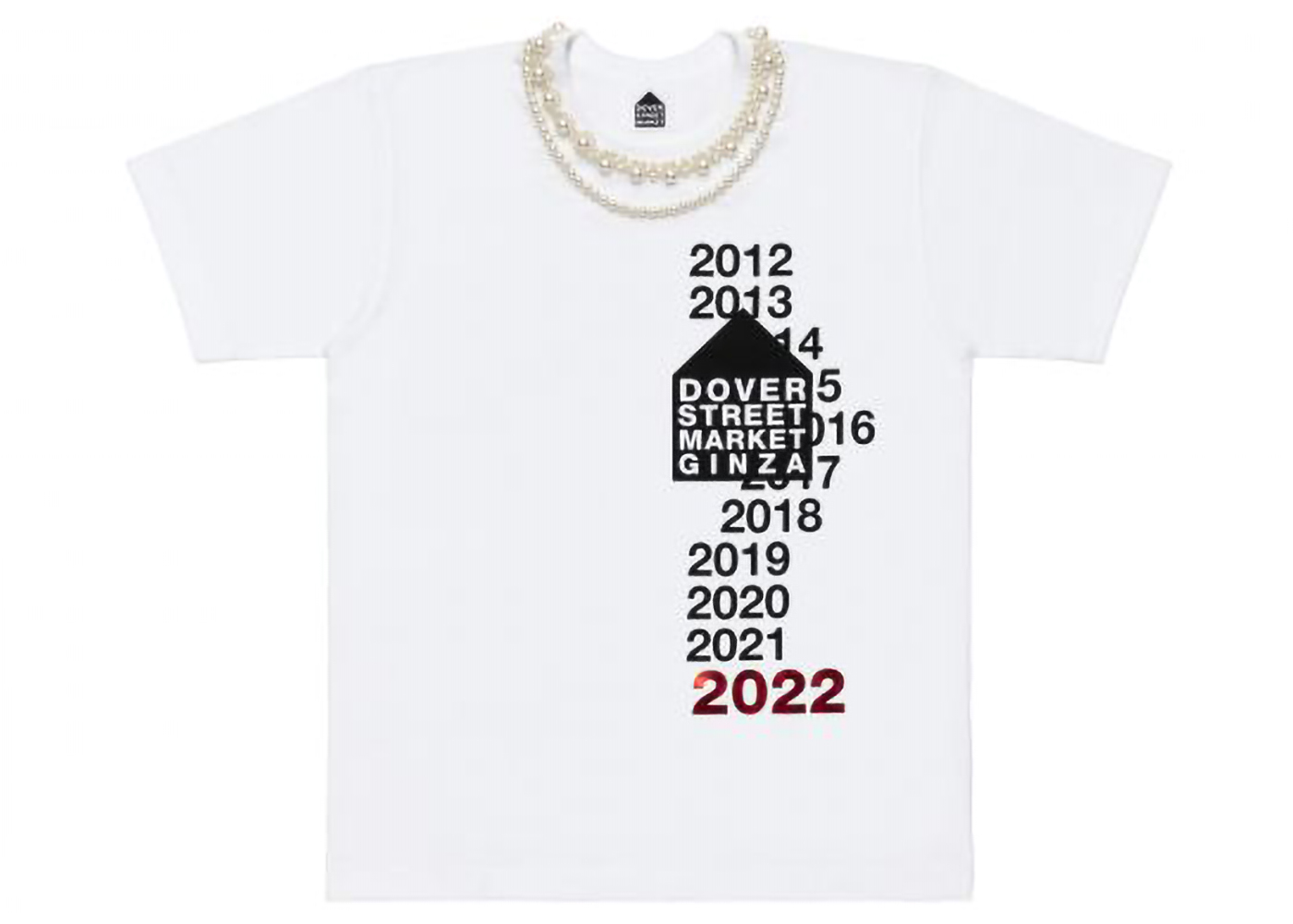 10周年限定Tシャツドーバーストリートマーケット銀座　10周年限定Tシャツ　Simone Rocha