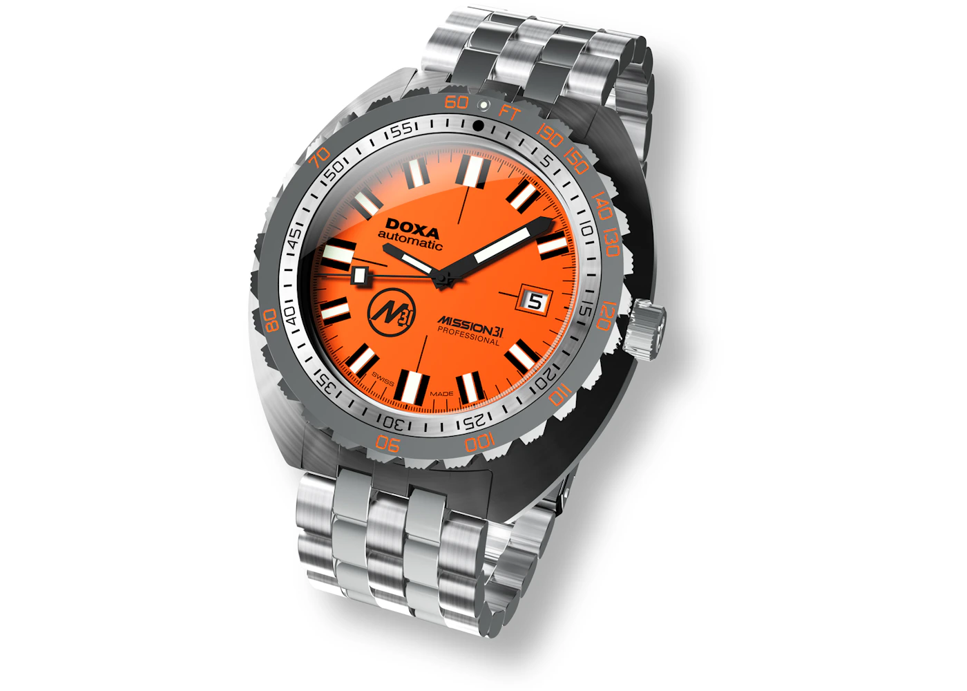 Doxa Mission 31 Sub Professional MS31 44mm in Titanium - GB