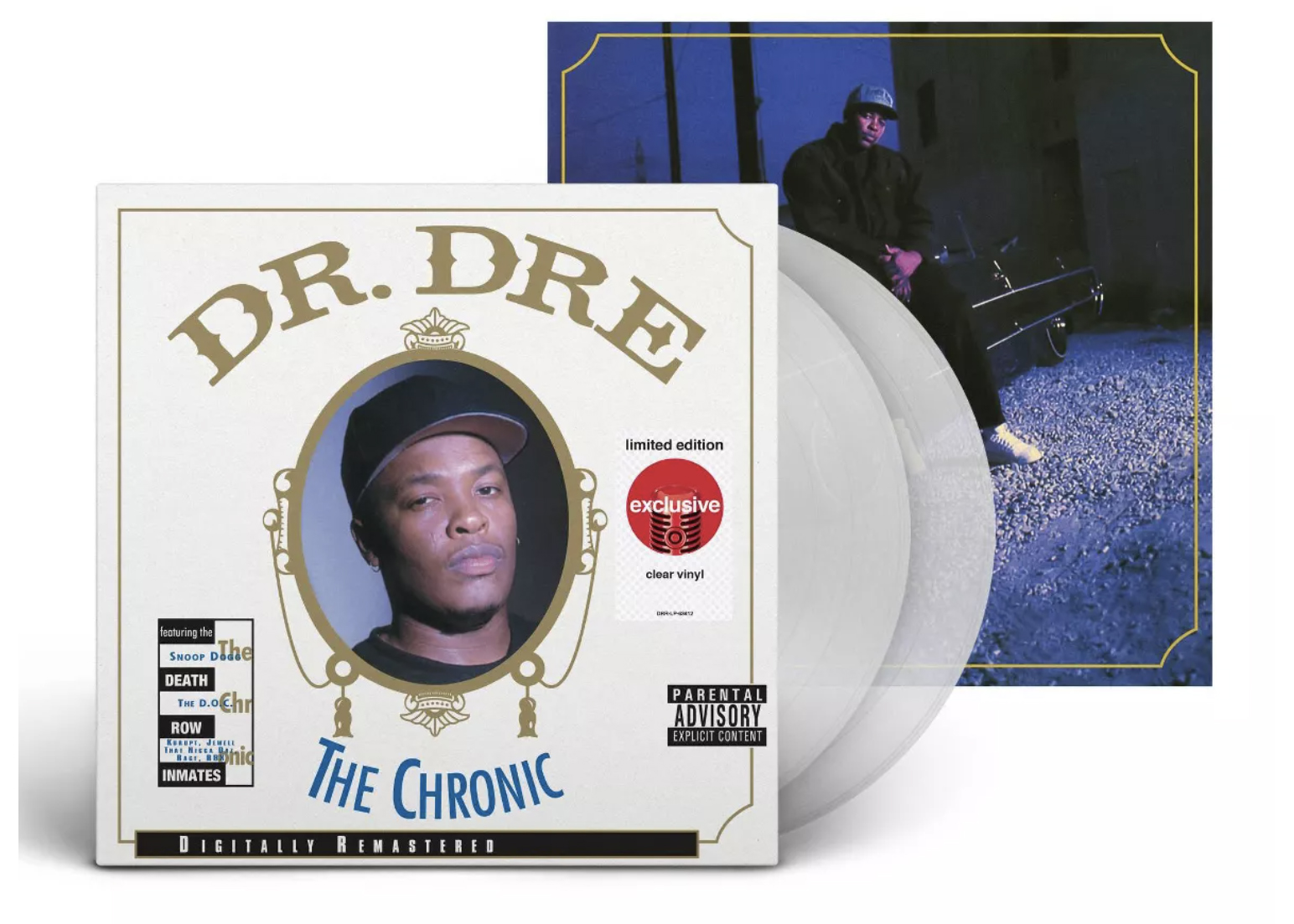Dr. Dre The Chronic Target Exclusive 2XLP Vinyl Clear - US