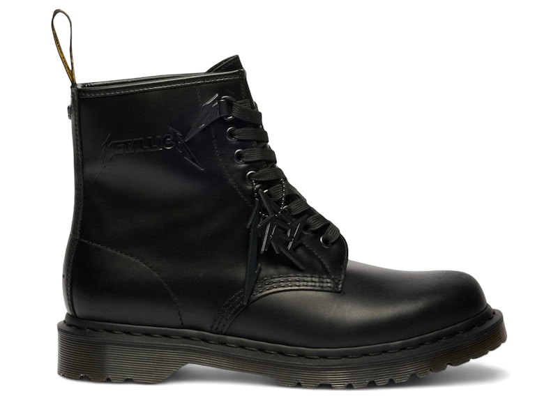 Dr. Martens 1460 8-Eye Smooth Leather Boot Metallica Tonal Logo