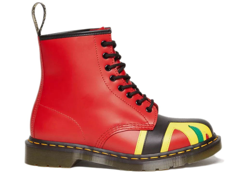 Dr martens 939 black red sale