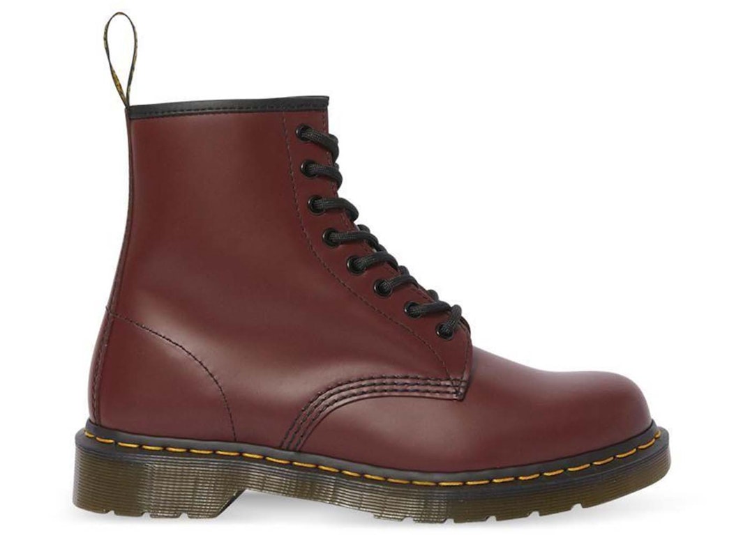 Pre-owned Dr. Martens' Dr. Martens 1460 Cherry Smooth Leather