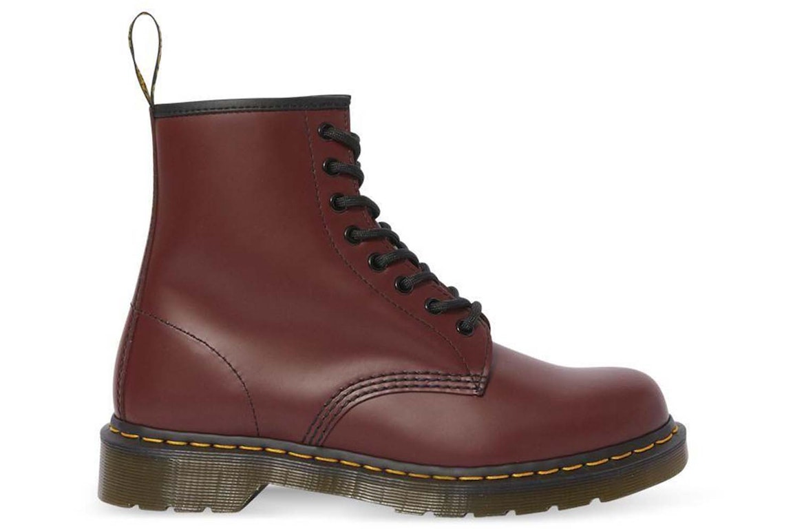 Pre-owned Dr. Martens 1460 Cherry Smooth Leather