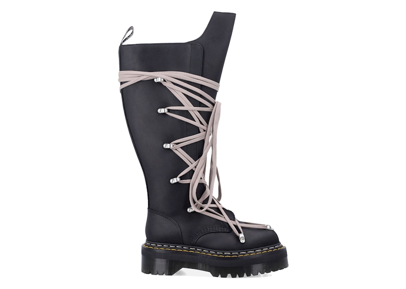 ⭐︎DOC⭐︎ Dr. Martens 1460 DRKSHDW Quad Sole Pentalace Boot Rick Owens