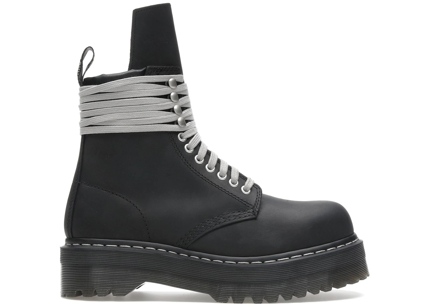 Martens 1460 DRKSHDW Quad Sole Steel Toe Boot Rick Owens Black