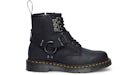 Dr. Martens 1460 Hardware Stivali stringati in pelle anticata Nero (donna)