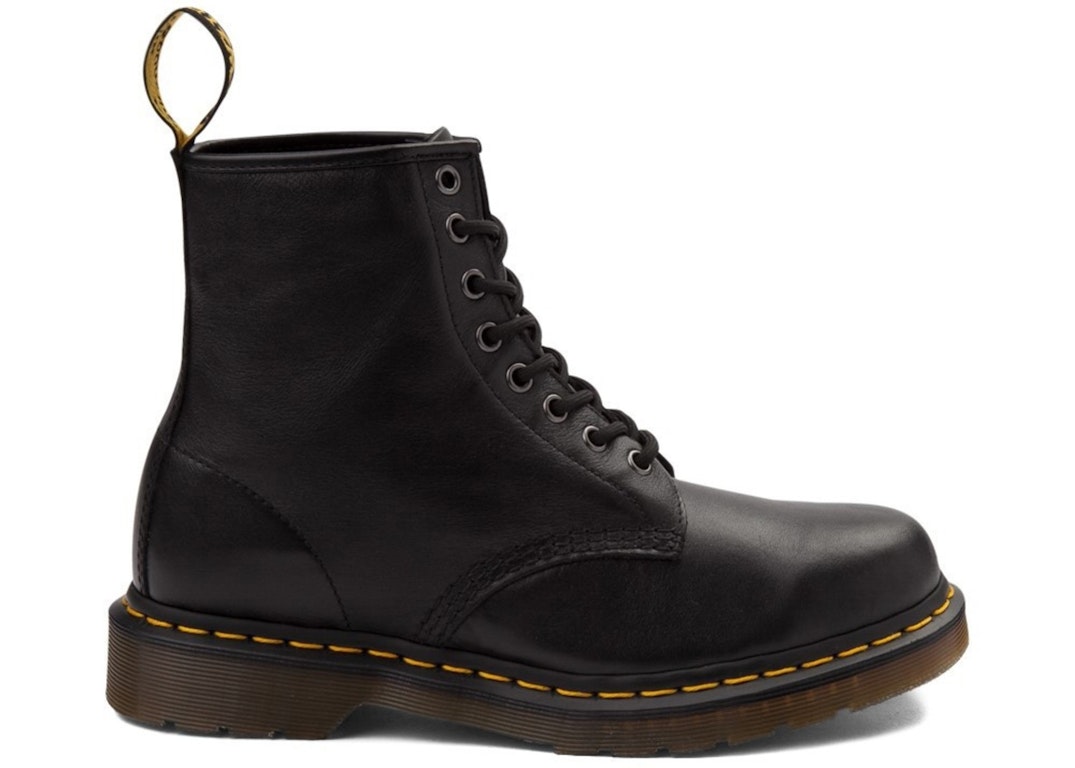 Pre-owned Dr. Martens' Dr. Martens 1460 Nappa Leather Lace Up Boot Black