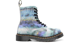 Dr. Martens 1460 Pascal Leather Lace Up Boot Blue Summer Tie Dye (Women's)