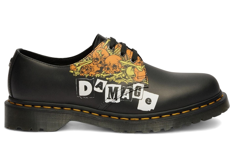 Dr. Martens 1461 3-Eye Smooth Leather Metallica Damage Inc. Tour