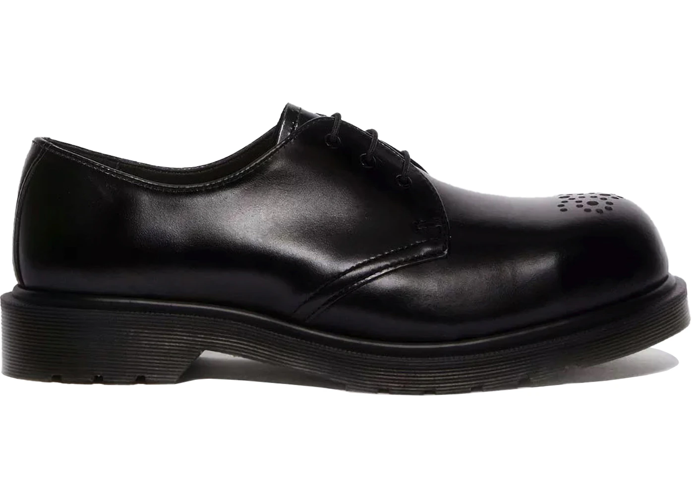 Martens 1461 Analine Leder Stahl Kappe Schuhe Schwarz Herren