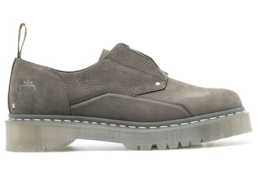 Pre-owned Dr. Martens' Dr. Martens 1461 Bex A-cold-wall Grey Milled Nubuck In Dark Grey/black