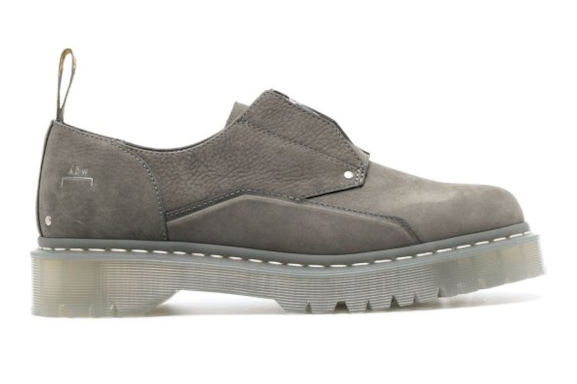 Pre-owned Dr. Martens' Dr. Martens 1461 Bex A-cold-wall Grey Milled Nubuck In Dark Grey/black