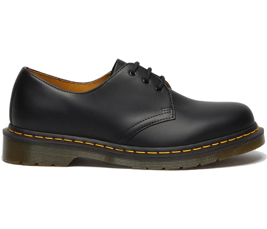 Pre-owned Dr. Martens' Dr. Martens 1461 Smooth Leather Oxford Black Smooth