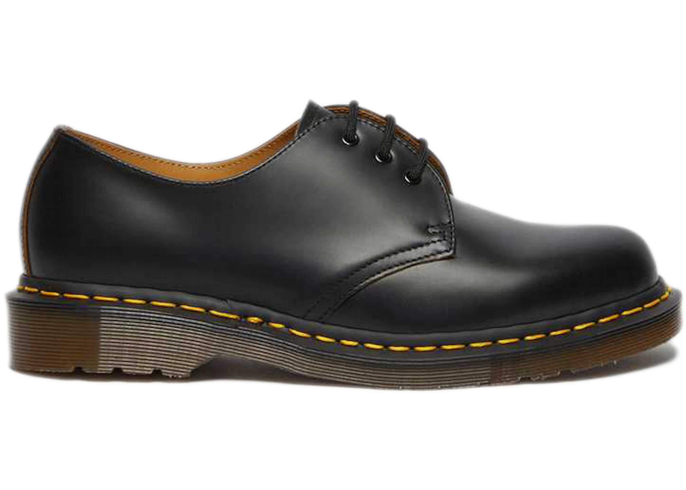 To deal with Trademark Compound Dr. Martens 1461 Vintage Made In England Oxford Black Quilon - 12877001 - US