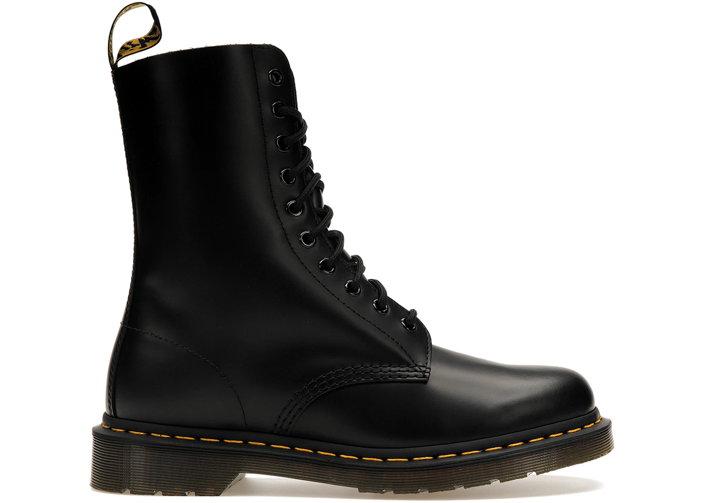 Martens 1490 Mid Calf Boot Black Men's 11857001 US