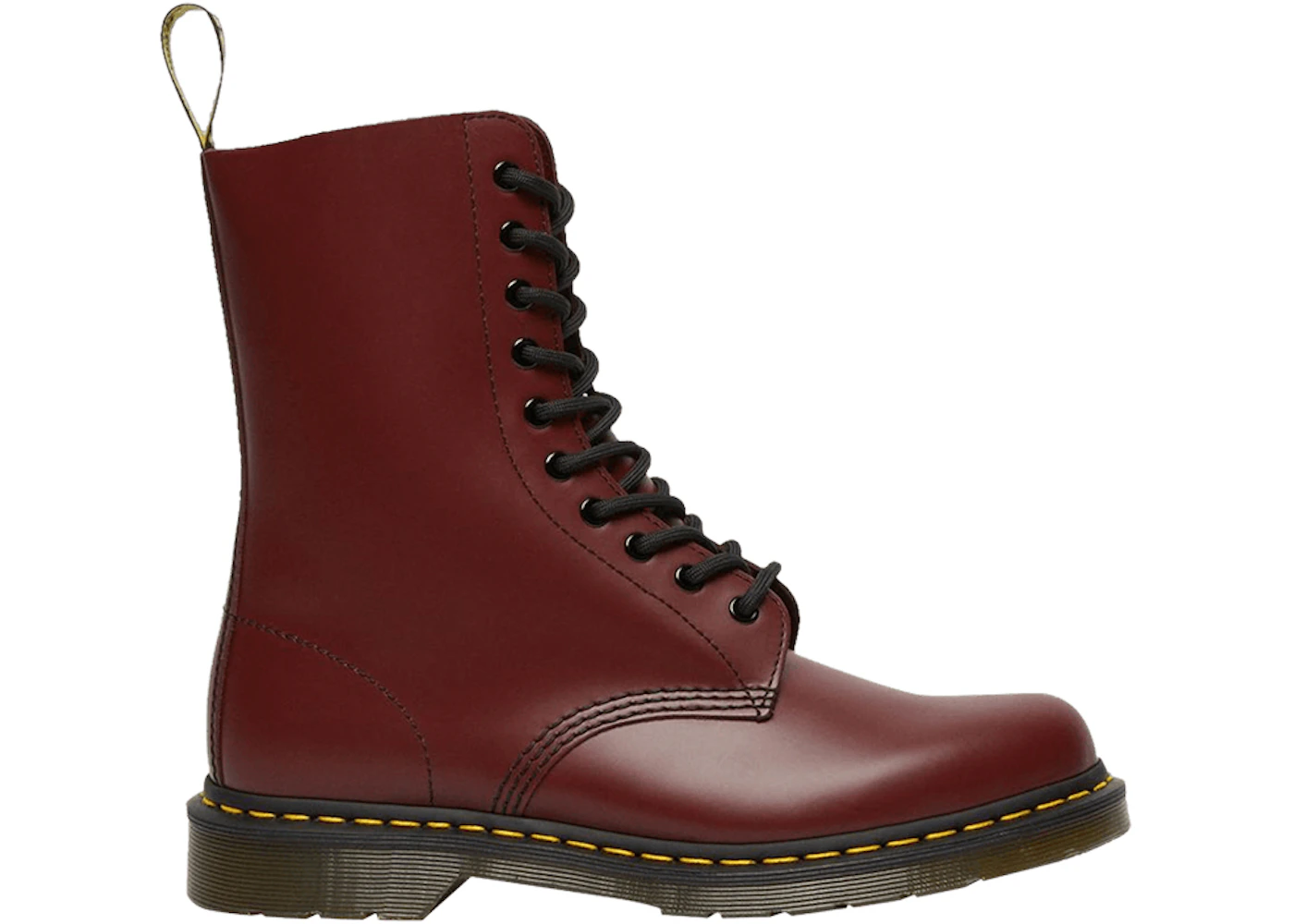 Martens 1490 Mid Calf Boot Cherry Red Men's 11857600 US