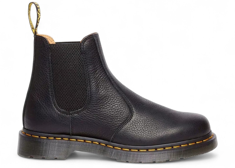 Pre-owned Dr. Martens Men's  2976 Ambassador Leather Chelsea Boot Sneakers In Black