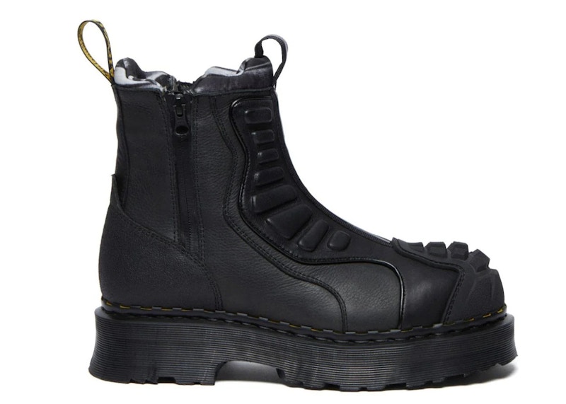 【関税込み】Dr. Martens ブラック 2976 Protect レザー ブーツ 2976 Protect Leather Chelsea Boots in Black | Dr. Martens
