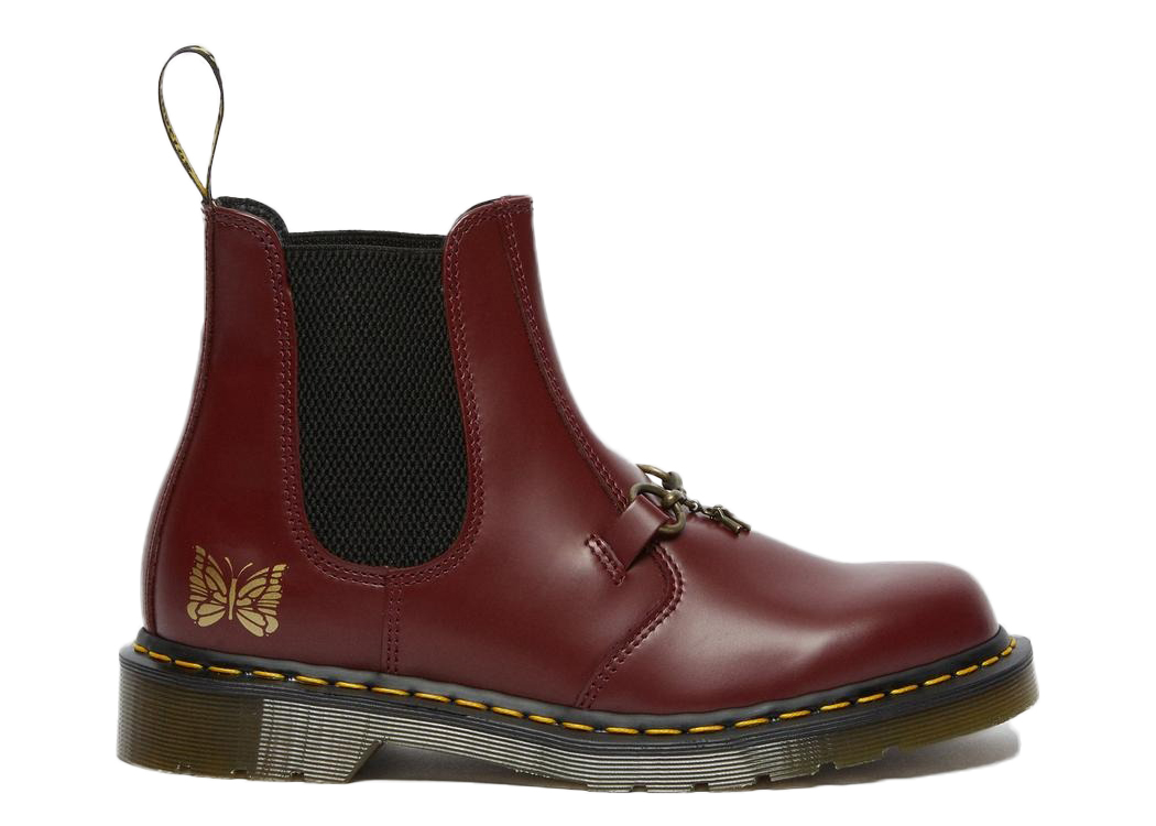 Dr. Martens 2976 Snaffle Chelsea Boots Needles Cherry Red メンズ ...