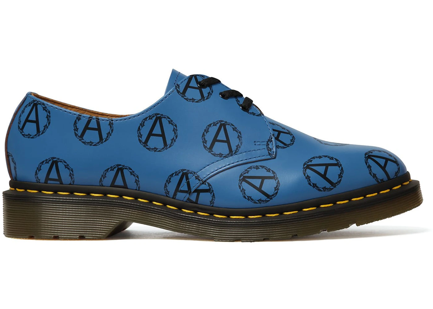 Dr. Martens 3 Eye Supreme x Undercover Anarchy Blue Men s